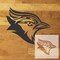 Blue Jays Mascot Athletic Stencil | High School Senior Parking Spot Stencil | Reusable Stencil | Stencil Ease |